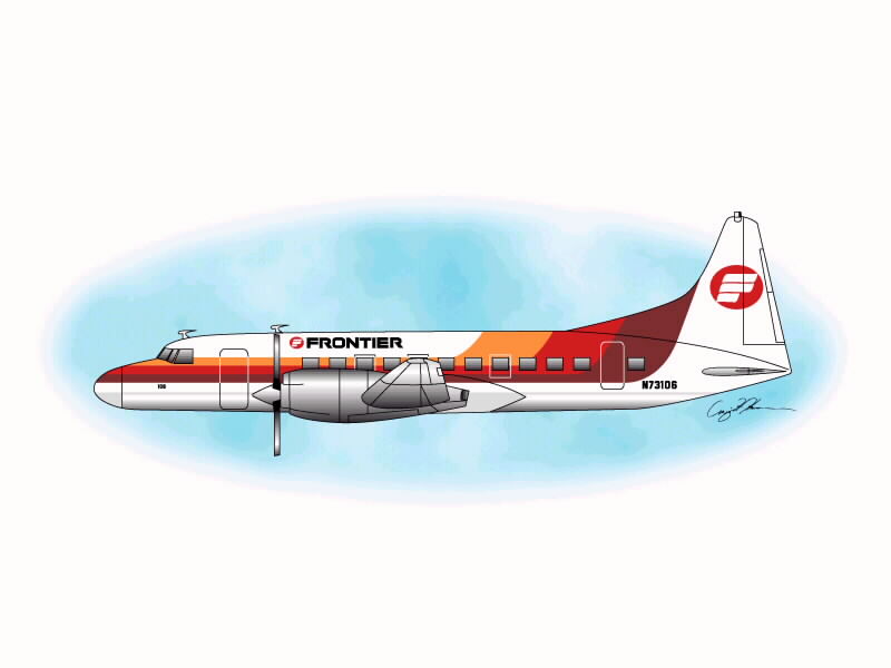 Old Frontier Airlines Collection